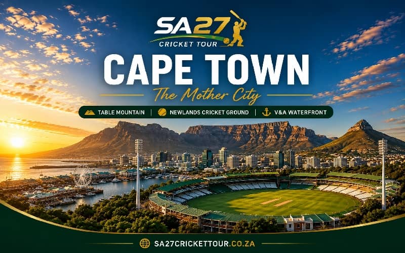 Cape Town and Newlands Cricket Ground — Cricket World Cup 2027 venue