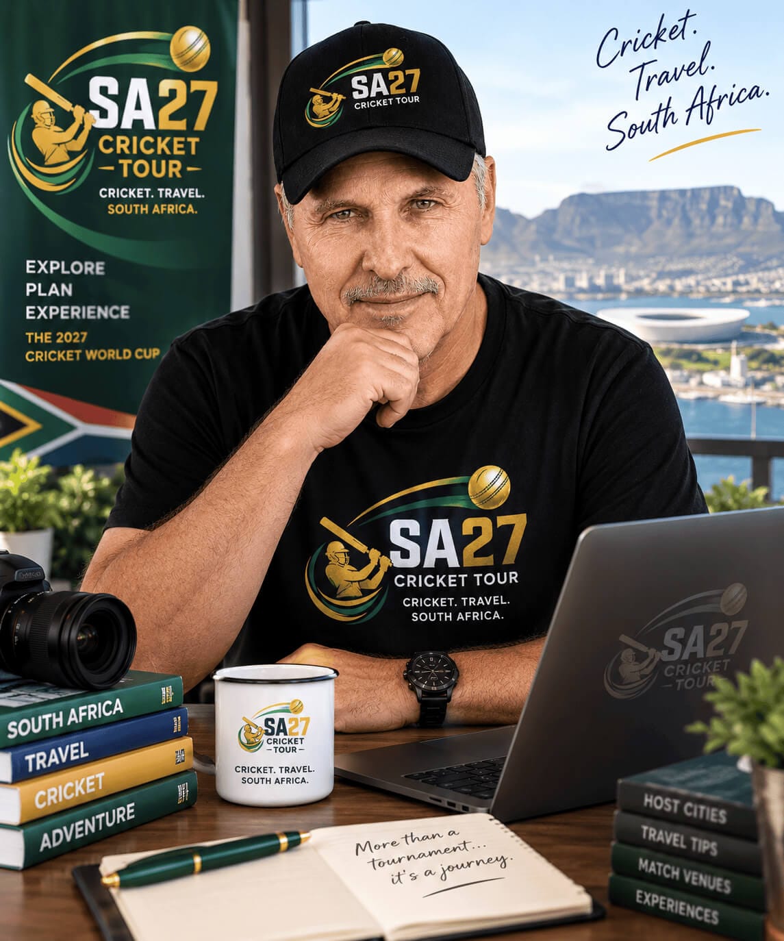 Phil Jansen, Founder and Editor of SA27 Cricket Tour